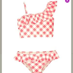 Girls 2 piece bathing suit